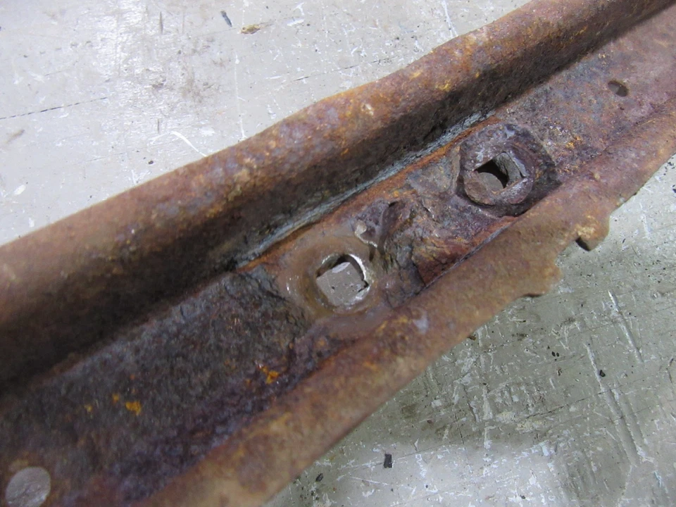 1949-1952 Chevrolet Styleline передний радиатор основная опорная рама в сборе - Изображение 3 из 4