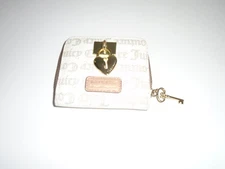 Juicy Couture Beige Zip Around Wallet