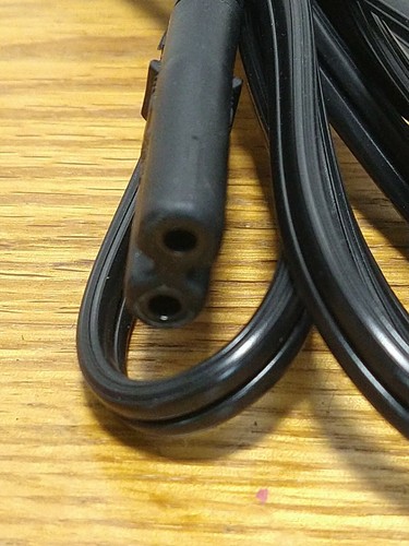 I-SHENG IS-033 SP-12N E55943 7A 125V 2-Prong AC Power Cord 5 Foot - Picture 2 of 5