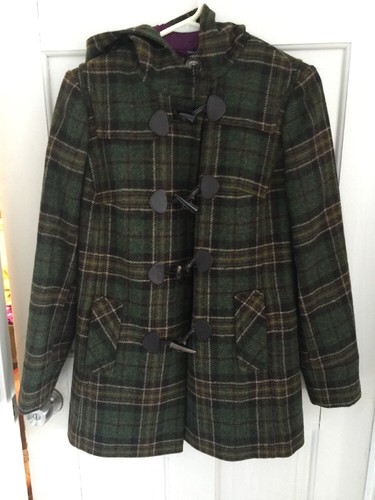 155. BODEN plaid short wool jacket NEW 