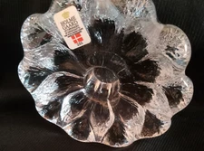 Holmegaard Glass Iceflower Candle Holder