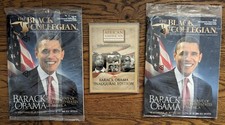 2 Black Collegian Magazine & DVD BARACK OBAMA  - FREE Black History Bookmarks