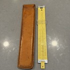Vtg Pickett All Metal Slide Rule Log Log No. N 800-ES w/Leather Case