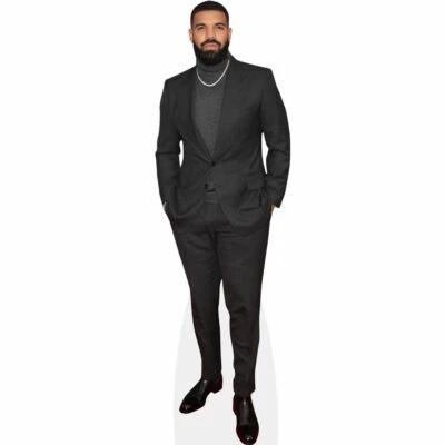 CELEBRITY CUTOUTS Drake (Suit) Life Size Cutout