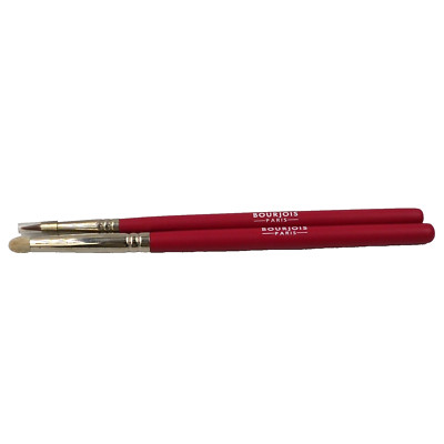 Bourjois Liquid Eyeliner Brush & Smudge Liner Brush Natural Hair Set Of 2
