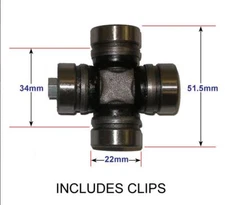  KAWASAKI MULE / PRAIRIE / TERYX DRIVE SHAFT UNIVERSAL U JOINT/SPIDER 49050-1075