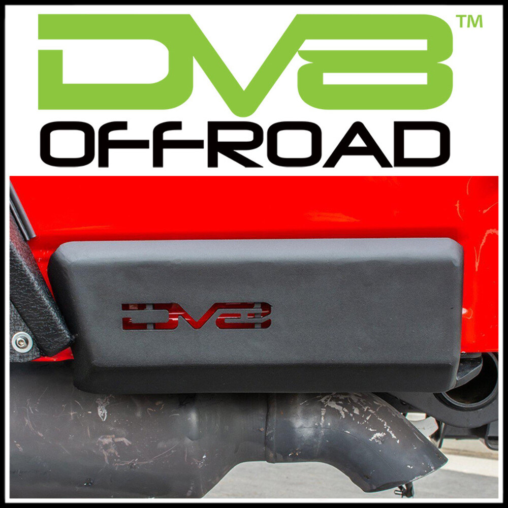 DV8 Offroad SRGL-01 Bedside Rock Sliders Guards PAIR fit 2020-24 Jeep Gladiator