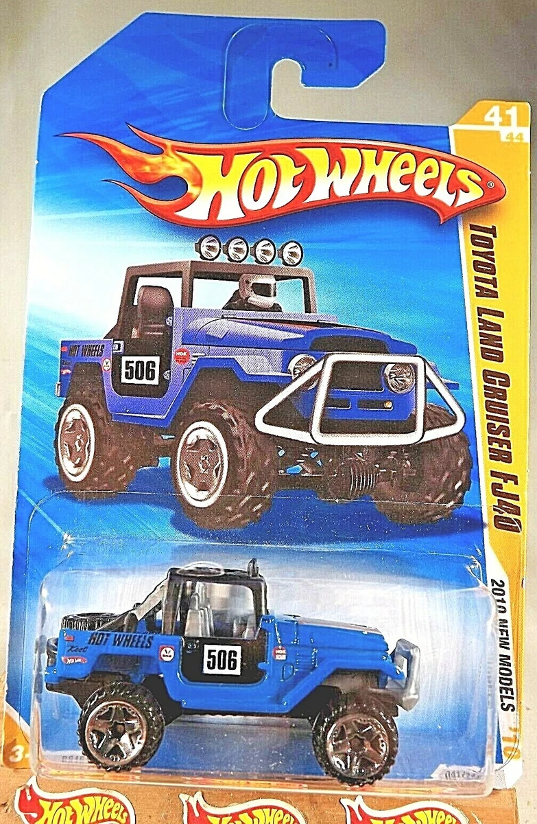 2010 Hot Wheels 41 New Models 41 44 TOYOTA LAND CRUISER FJ40 Blue
