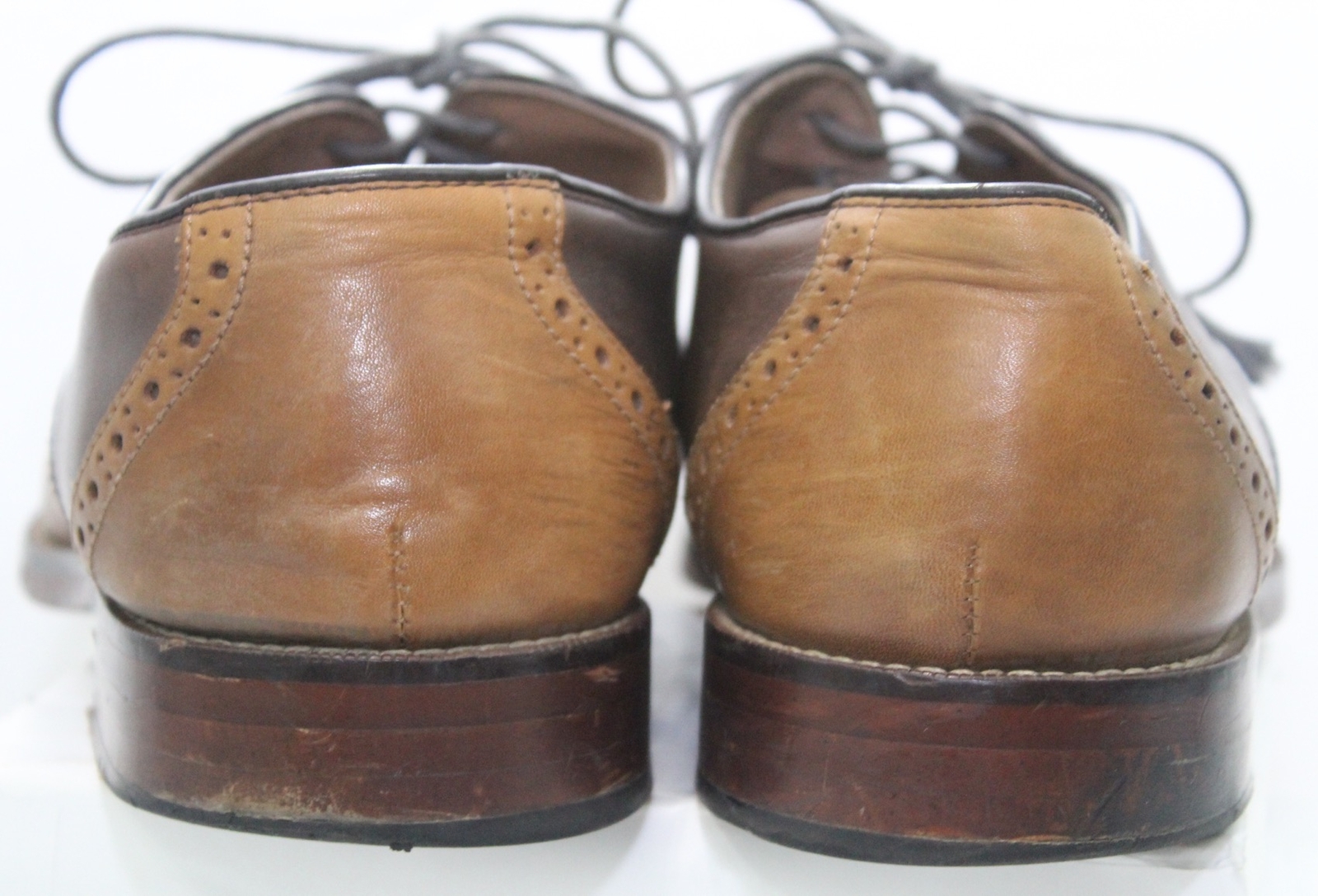 SAOLA Scarpe eleganti Oxford Aston Grey collezione Clinton marrone e pelle cognac uomo 10