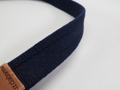 Liz Claiborne Belt 28 30 M Grommet Navy Blue Vtg | eBay display picture 2