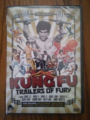 KUNG FU TRAILERS OF FURY SEVERN DVD EXTRAS OVER 2 HRS BRAND NEW
