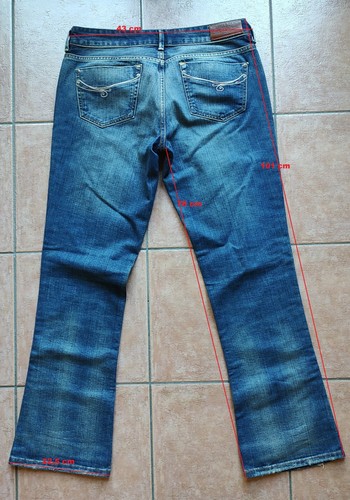 Tommy Hilfiger Pantaloni Jeans Denim Rosie Old School Blue Donna W31 L32 Blu - Foto 3 di 20