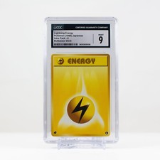 Pokémon Lightning Energy #6 Japanese Intro Pack - Bulbasaur Deck - CGC 9 