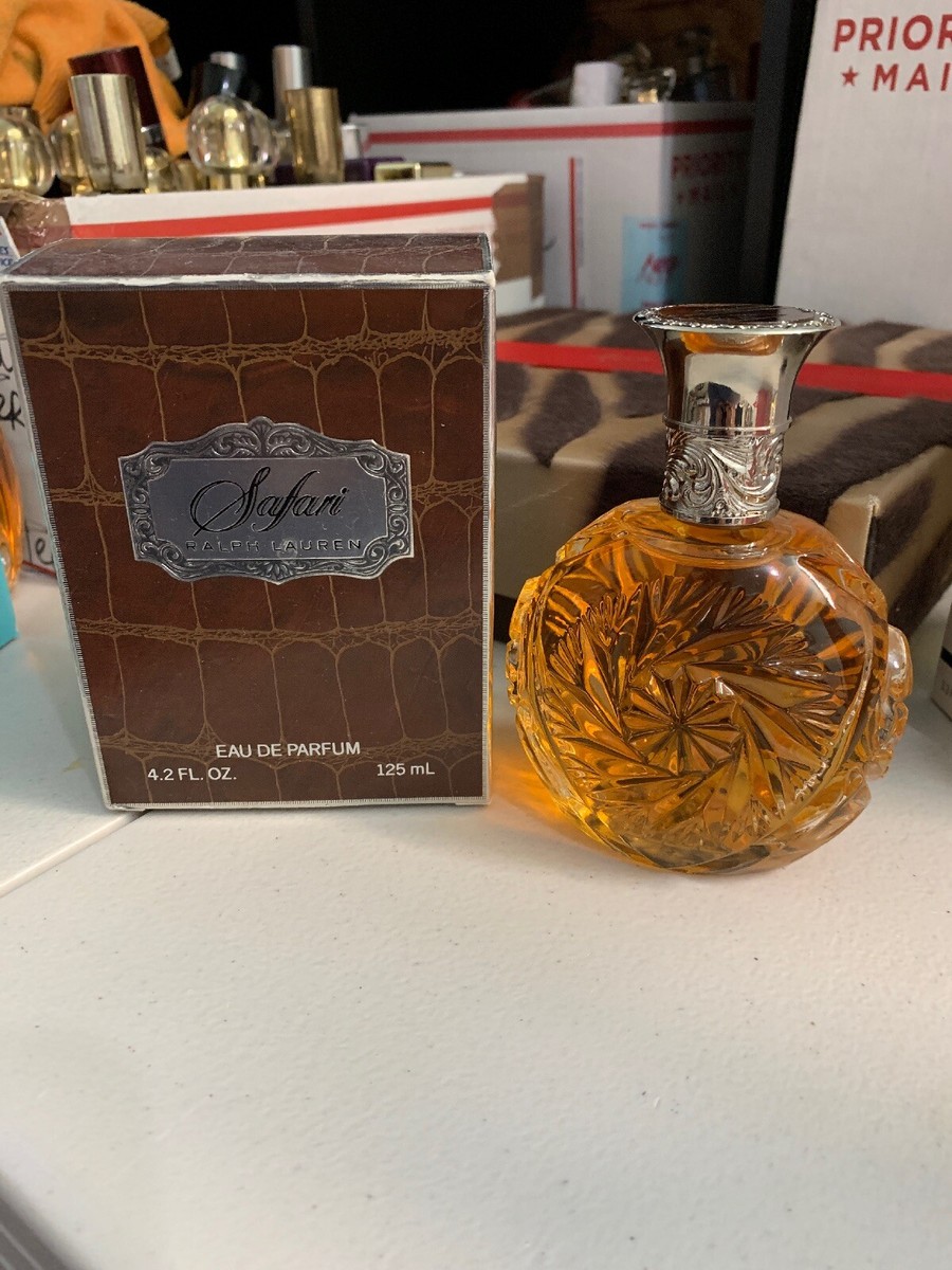 VINTAGE RALPH LAUREN SAFARI EDP SPLASH for WOMEN 4.2fl.oz 125ml