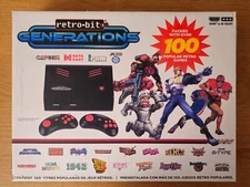 Retro-Bit Generations Game Console 100+ Games HDMI Capcom Jaleco Irem Data East