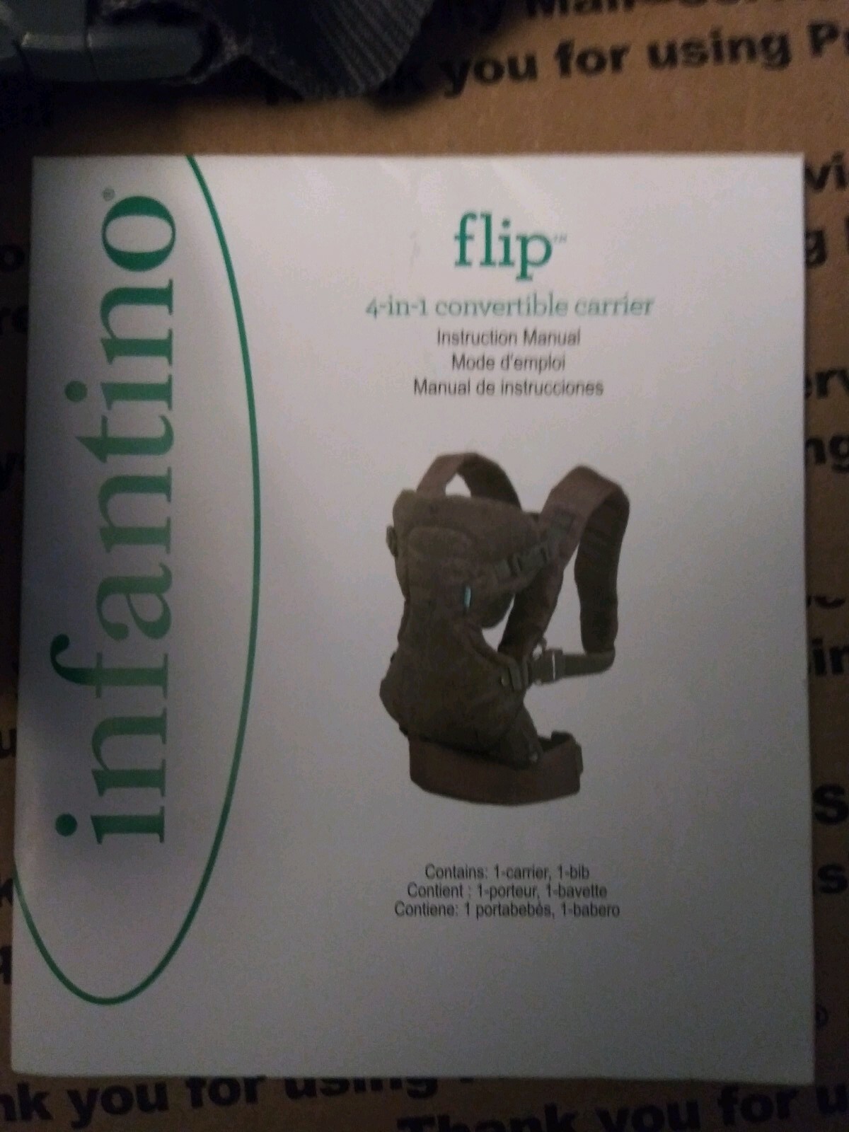 infantino flip advanced manual
