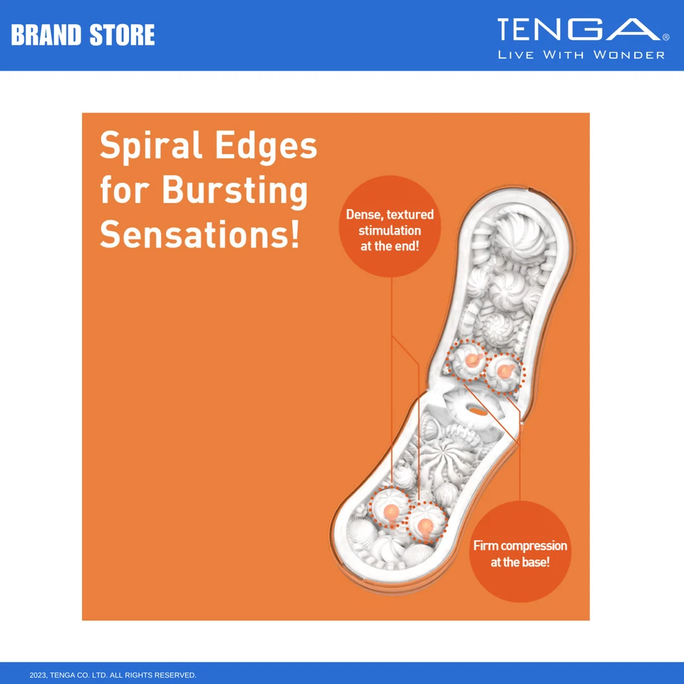 TENGA Flip Orb Pastaio Edition Reusable Male Masturbator/Stroker NIB NWT - Image 2 of 4