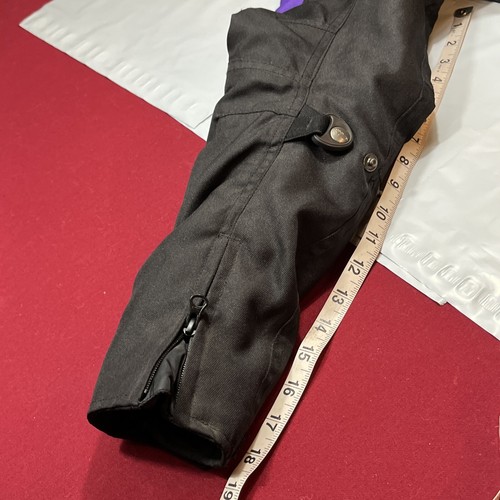 Joe Rocket ALTER EGO Zip Motorcycle Jacket PURPLE Black Pads HEAVY duty Lined XS - Picture 19 of 21