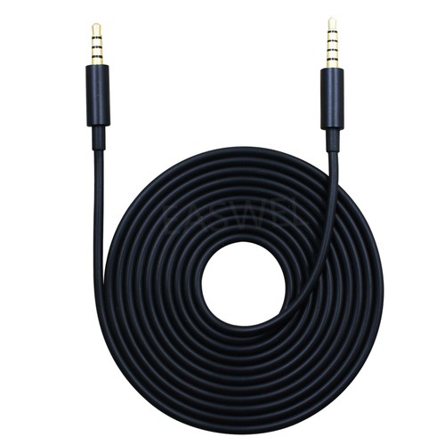 Headset Audio Cable Aux Chat Cord For 