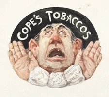 Cope Bros. Tobacco Advertisement : Archival Art Print