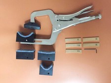 Hand Held Fret Press, w/ 5 Radius Inserts  4 Neck Supports, For Any Neck