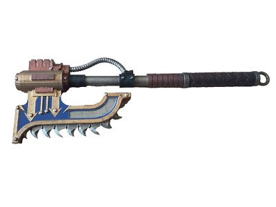 Lebensgroße Kettenaxt Cosplay 3D-gedrucktes Modellbausatz kompatibel mit Warhammer