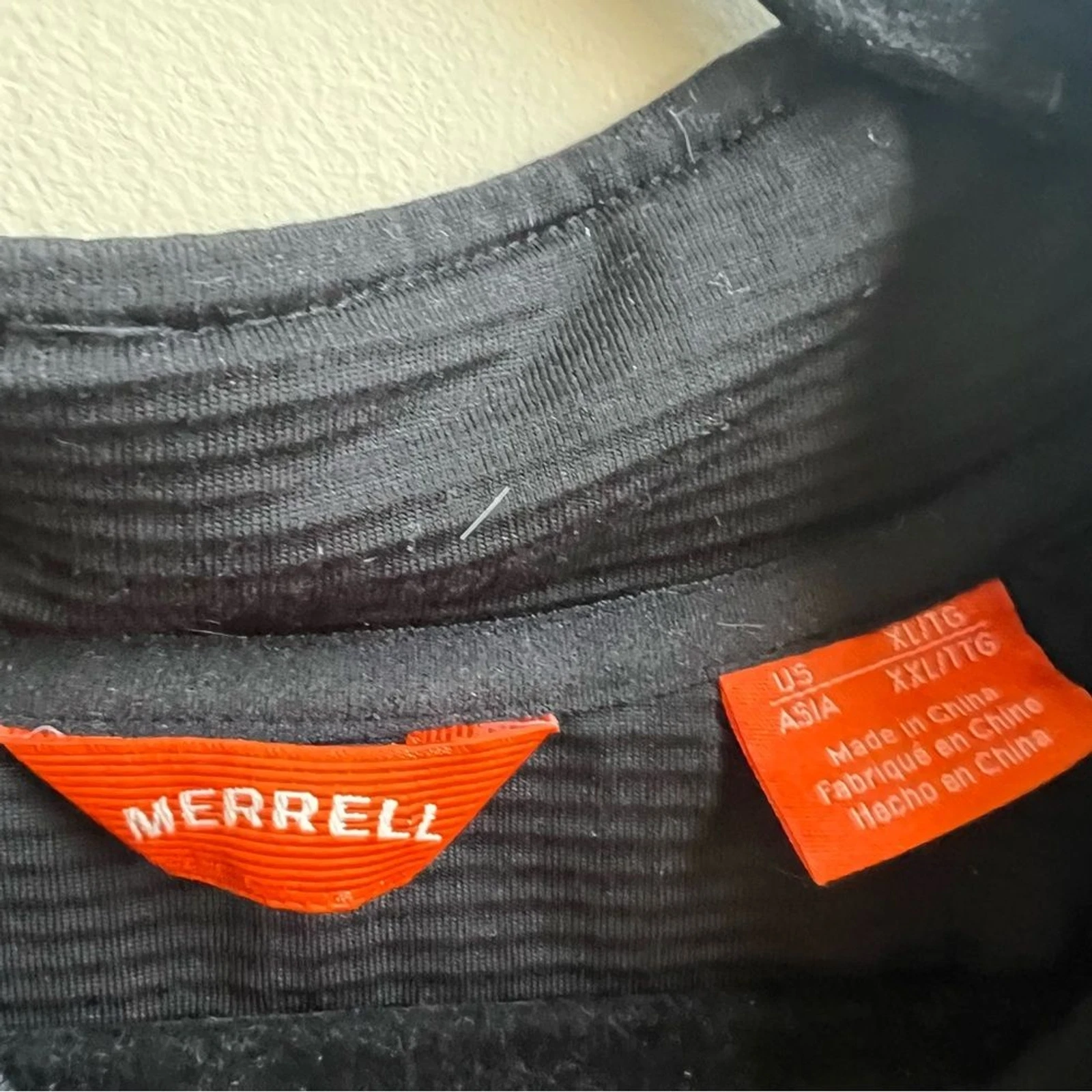 merrell quarter zip 