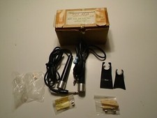 2 MICRÓFONO VOCAL DINÁMICO CON CABLE AKAI ~ NEGRO CON CABLE DE 6 PIES akia