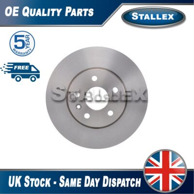 Fits Vauxhall Astra 2009-2018 + Other Models Brake Disc Front Stallex