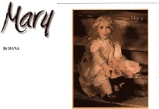 1:12 scale Miniature Doll Art Tutorial By DANA BURTON /Pattern/Clothes/Hair MARY