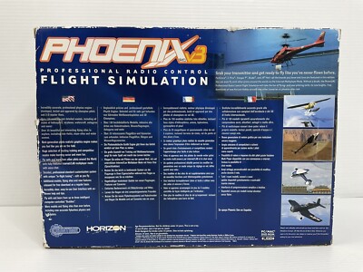 Phoenix RC Version 3.0 V3 Professional Flight Simulator w