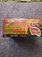 30 Pair Little Hotties Adhesive Toe Foot Warmer 5hr Pure Heat Air Activated