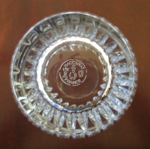 BACCARAT Fine Crystal Massena 12 Oz. HIGHBALL Barrel Glass 5.5" France - Picture 7 of 7