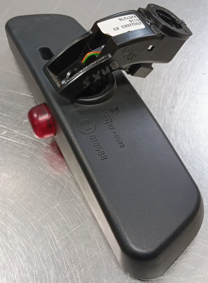 Espejo retrovisor BMW X5 2003 OE ATENUACIÓN AUTOMÁTICA LUZ DETECCIÓN LLUVIA 5116-8257276 4Q Foto 4 de 4