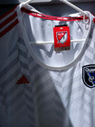 San Jose Earthquakes Adidas climacool  MLS Jersey Women   sz L NWT — photo 4