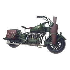 Blechmodell Blechmotorrad Militär-Motorrad