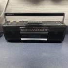 Vtg Sony Sound Rider CFS-210 AM/FM Radio Cassette Player Boombox For Parts READ