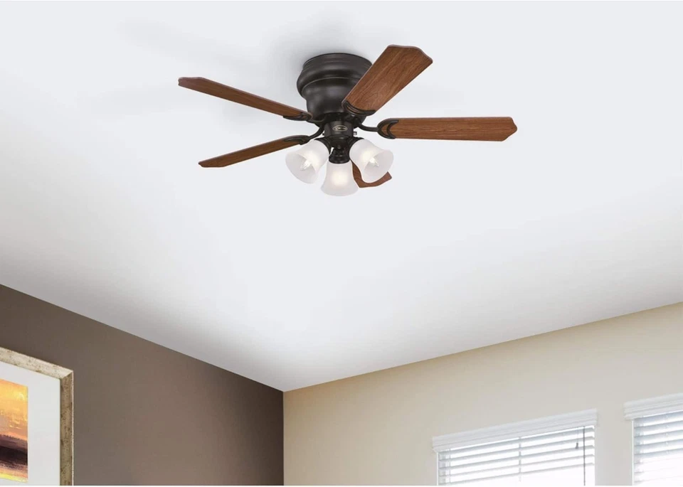Westinghouse 7231300 Contempra Trio Ceiling Fan w/Light Oil Rubbed Bronze 42" - Image 4 of 4