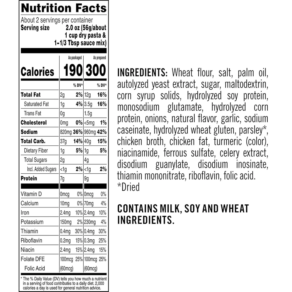 Quaker Pasta Roni Chicken Fettuccine, 4.7 Ounce (Pack of 12) - Image 3 of 4