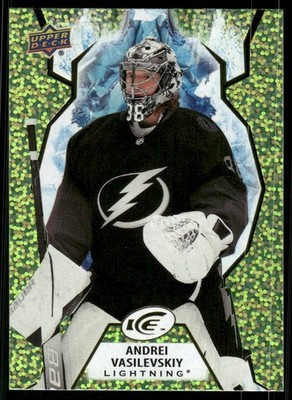 2021-22 Upper Deck Ice #86 Andrei Vasilevskiy Green