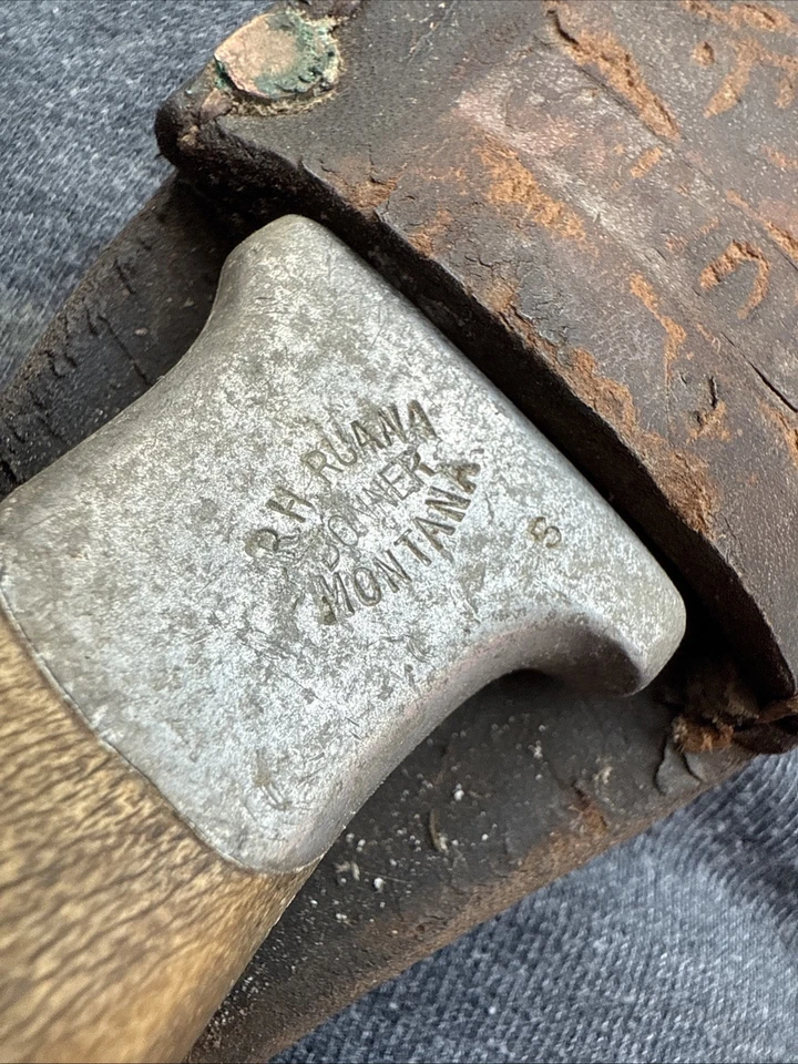 R.H. Ruana Bonner Montana M Hunting Knife with Original Sheath - Image 3 of 4