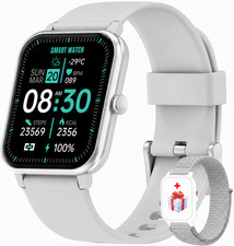 Smartwatch Herren Damen mit Bluetooth Anrufe Pulsmesser Schlafmonitor …