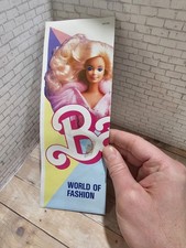Mattel 1988 Barbie World of Fashion Booklet Catalog Superstar Barbie Vintage
