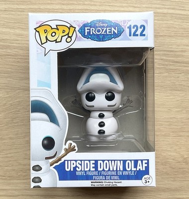 Funko Pop Disney Frozen Upside Down Olaf #122 + Free Protector