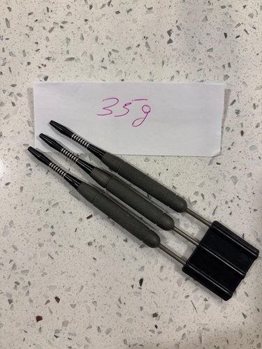Professional 23.9g Steel Tip Darts - Aggressive Shark Grip - Tungsten Barrels