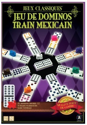 Jeu de Dominos Train Mexicain Classic idéal pour animer vos soirées entre amis