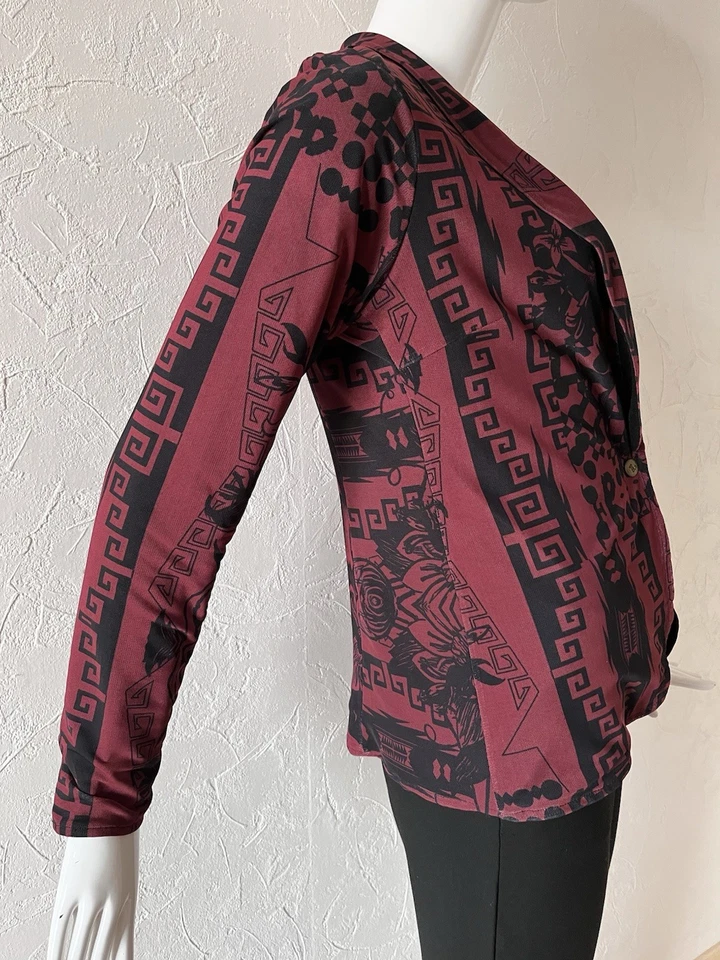 Veste Noire & Bordeaux Desigual By Christian Lacroix - Photo 4/4