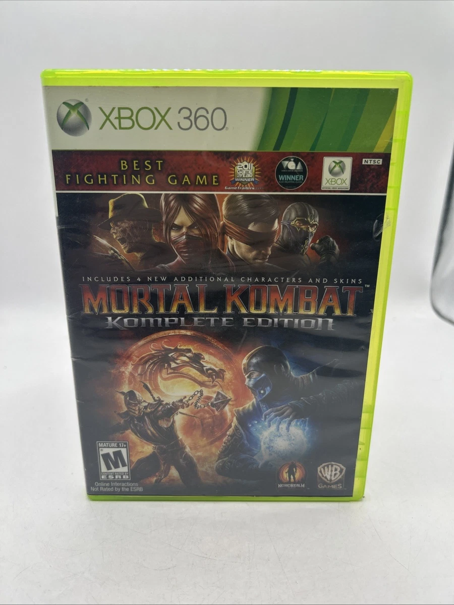 Compte Microsoft Xbox Jeu Mortal Kombat II Pour Xbox One - Complet Avec Boîte, En Très Bon état King Kong Xbox 360