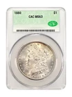 1880 MORGAN "CAC MS63"🔥 CRISP WHITE, REV PL, HIGH POINTS, STUNNING💥✅