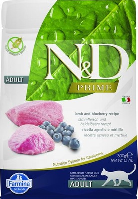 Farmina | N&D Prime | 300g Packung - Erwachsene | Lamm und Blaubeere 300g